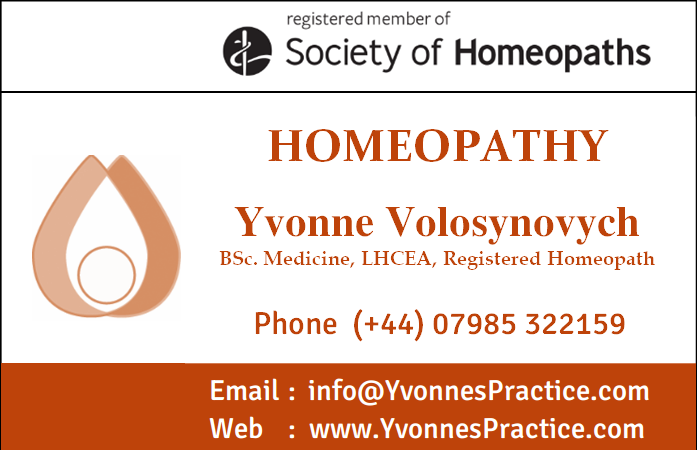 Yvonne's Business Card